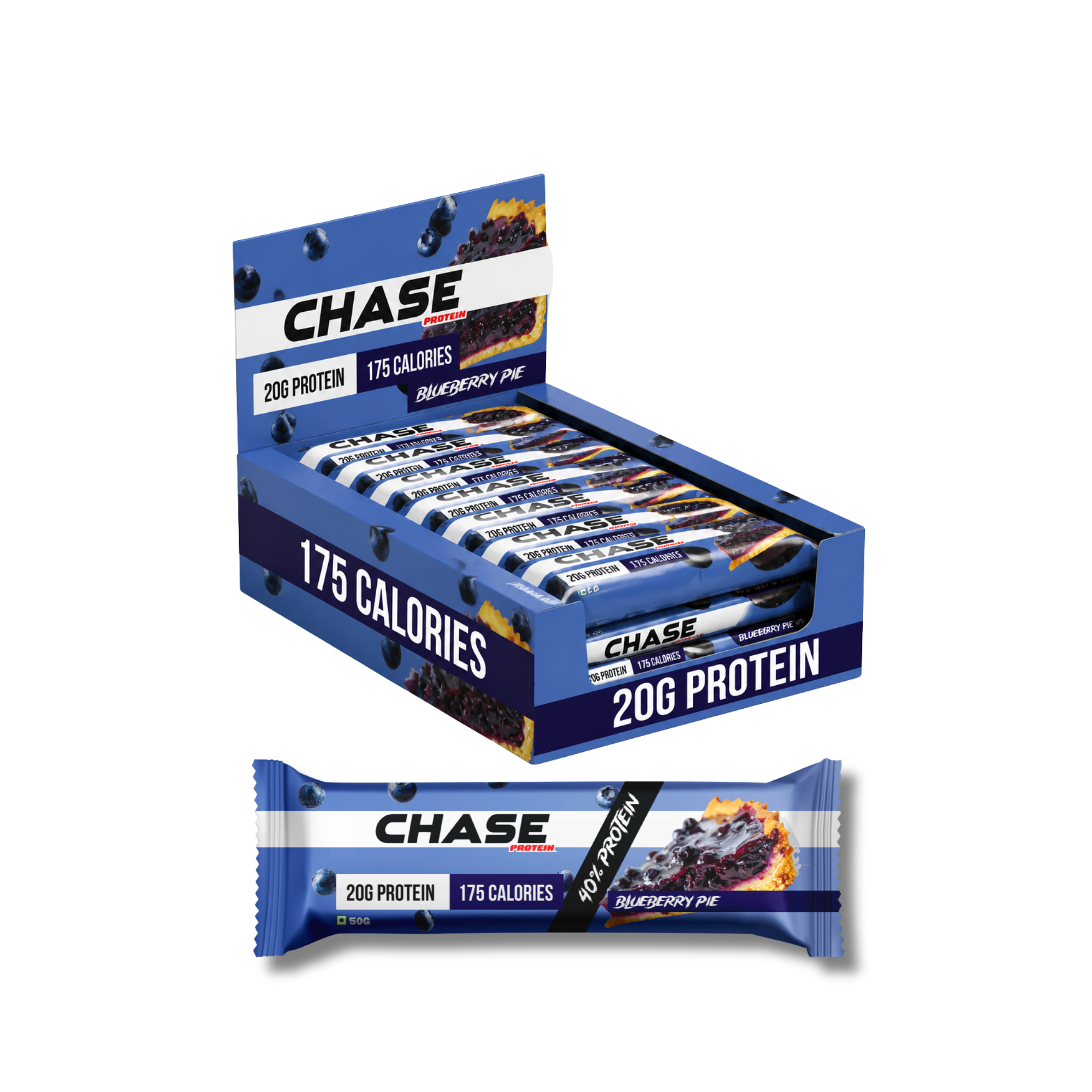 You Blueberry Pie 20g Protein Bars
