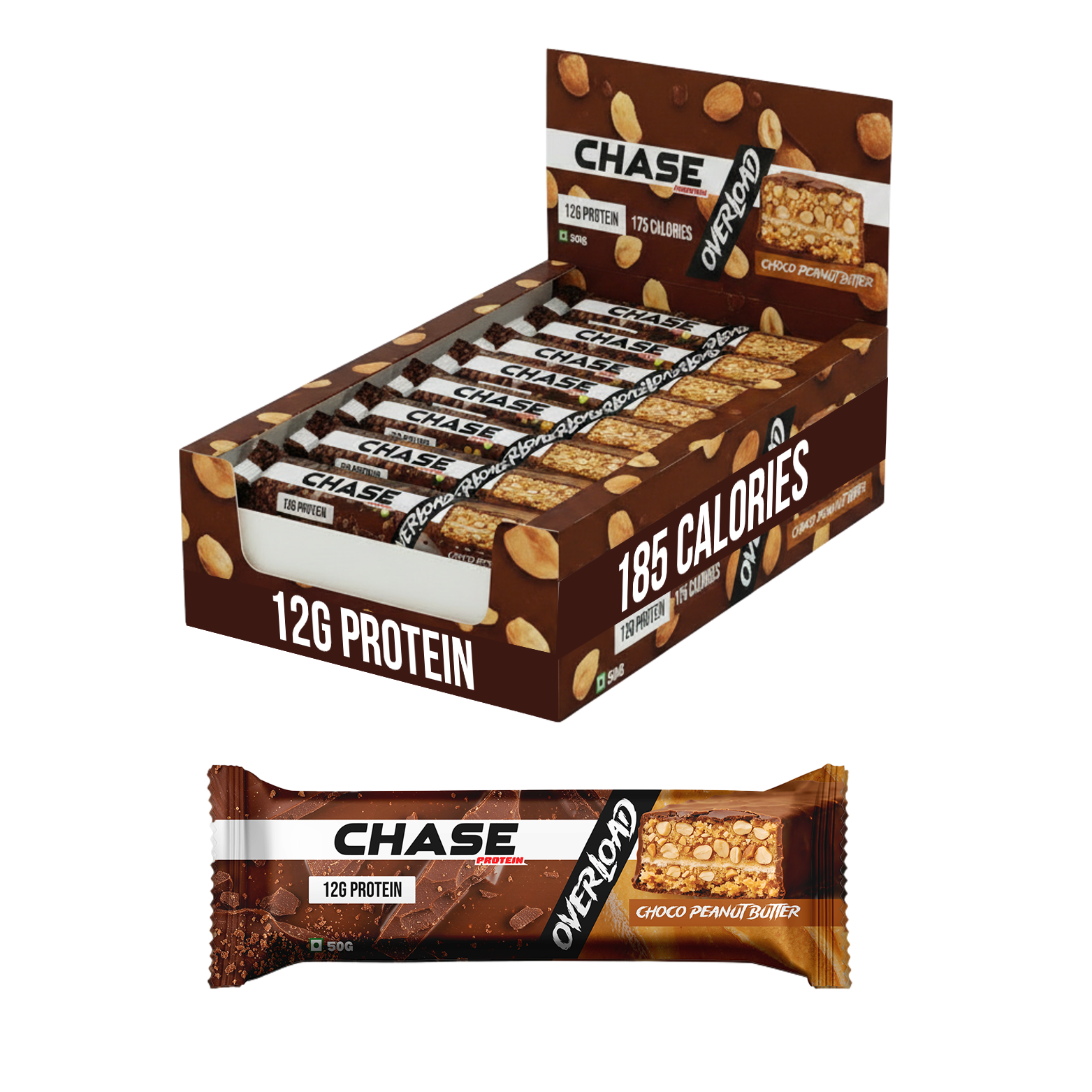 Choco Peanut Butter 12g Protein Bars