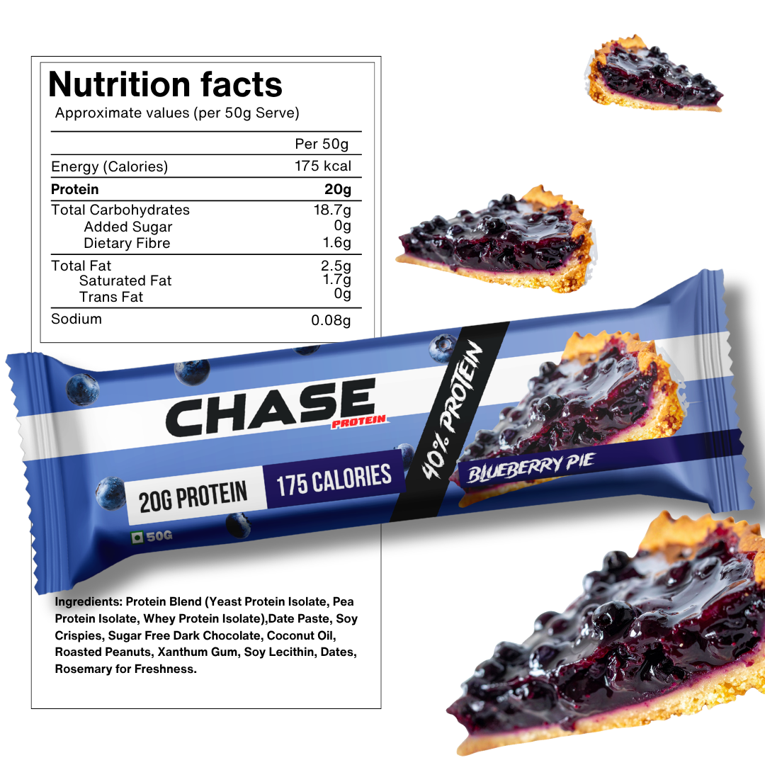 Blueberry Pie 20g Protein Bars