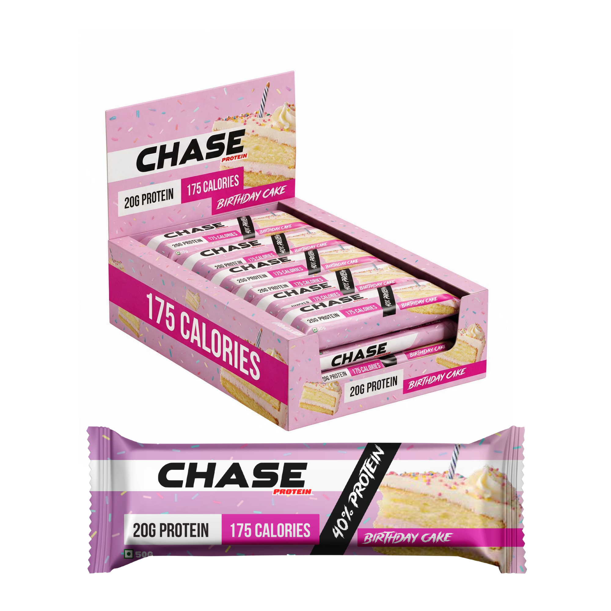 Birthday Cake 20g Protein Bars