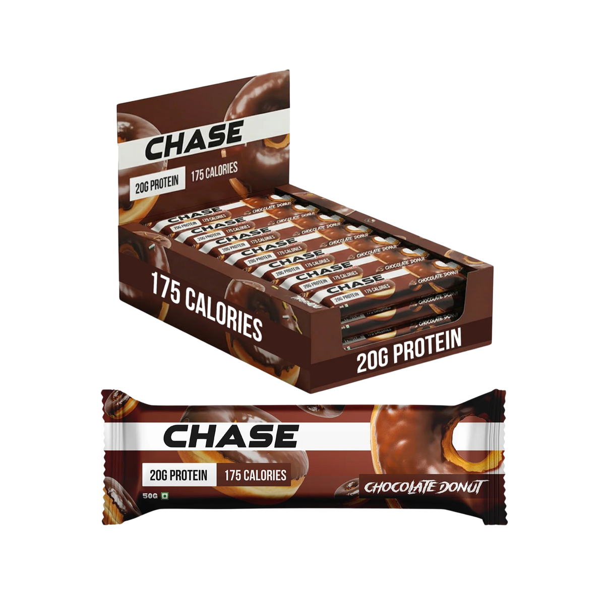 Chocolate Donut 20g Protein Bars
