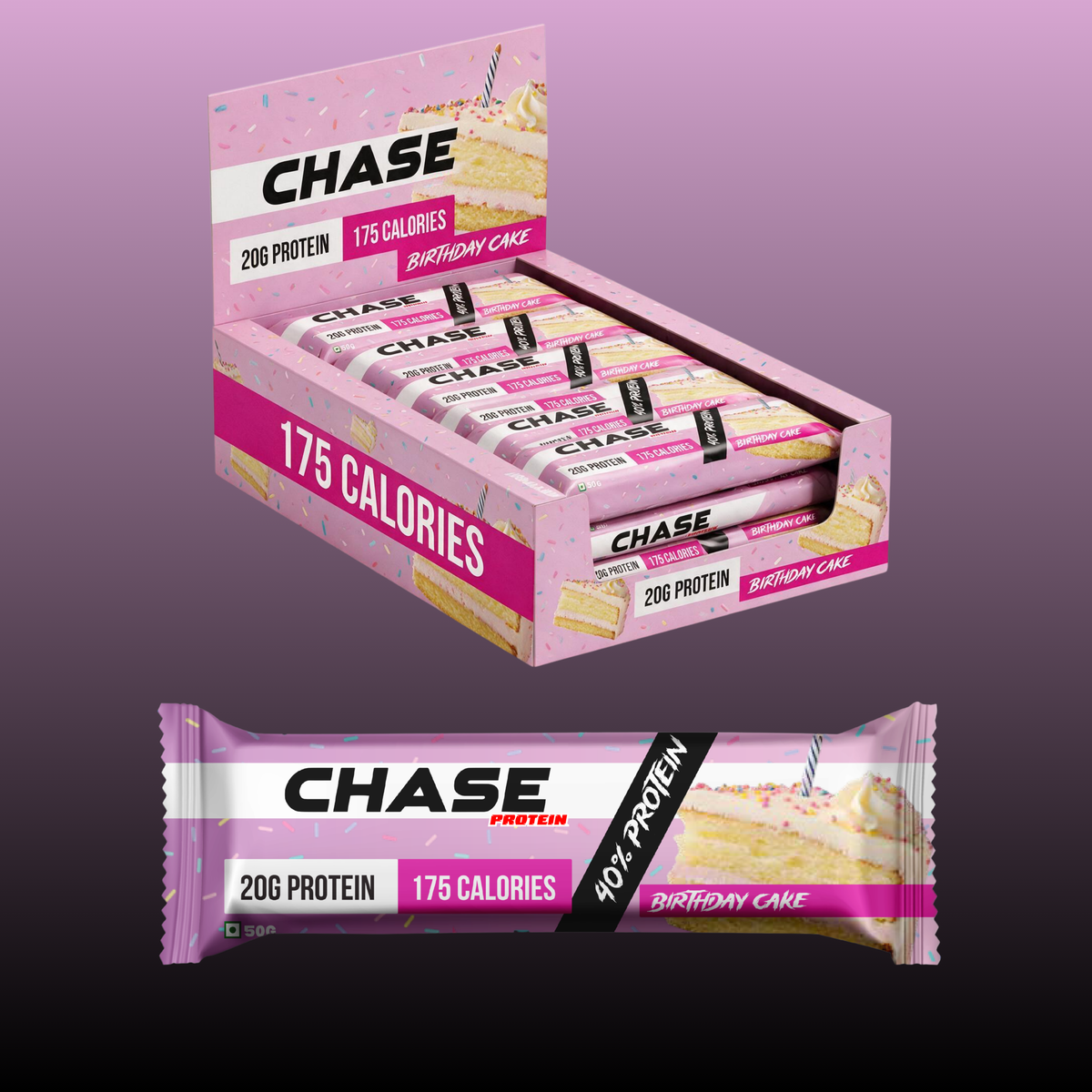 Birthday Cake 20g Protein Bars