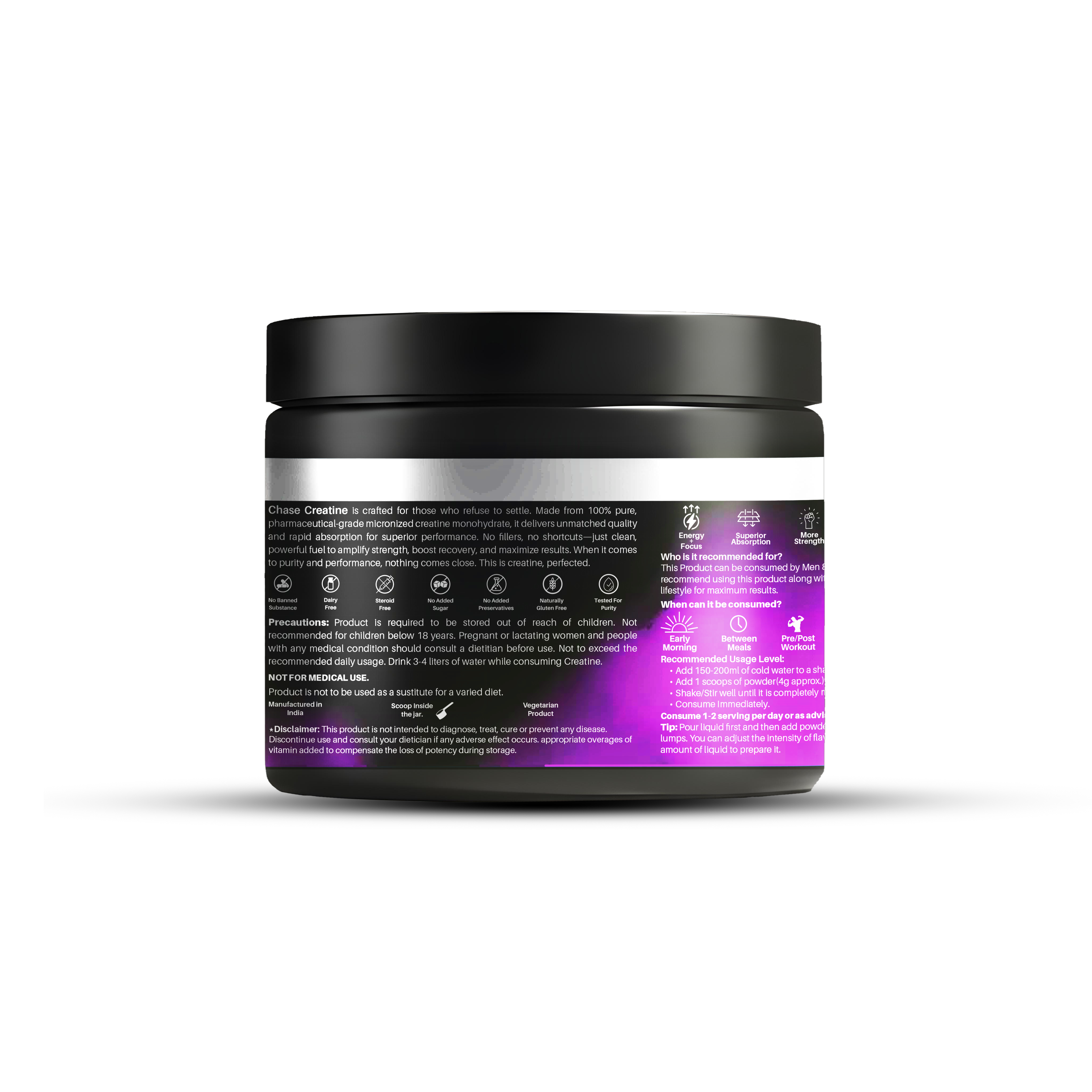 Chase Protein Cherry Cola Creatine Monohydrate Powder