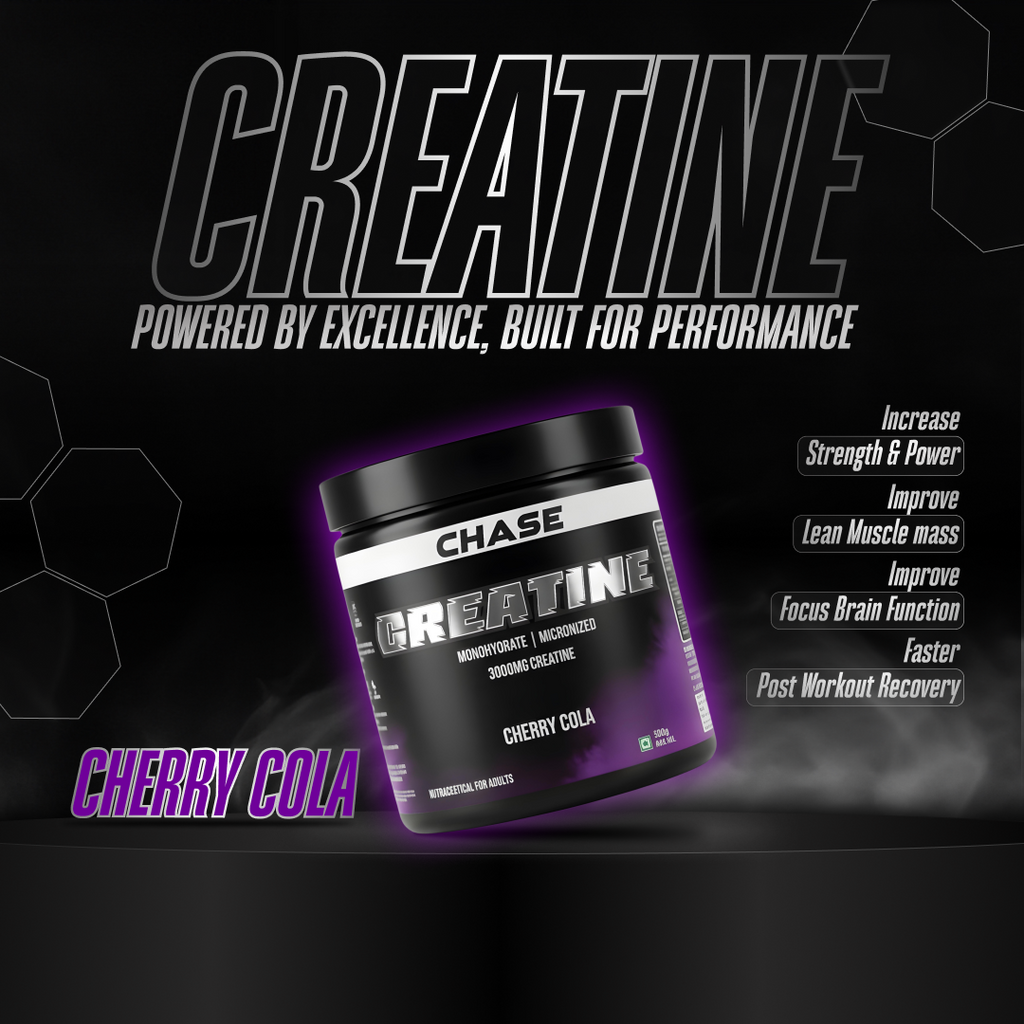 Chase Protein  Cherry Cola  Creatine Monohydrate Powder
