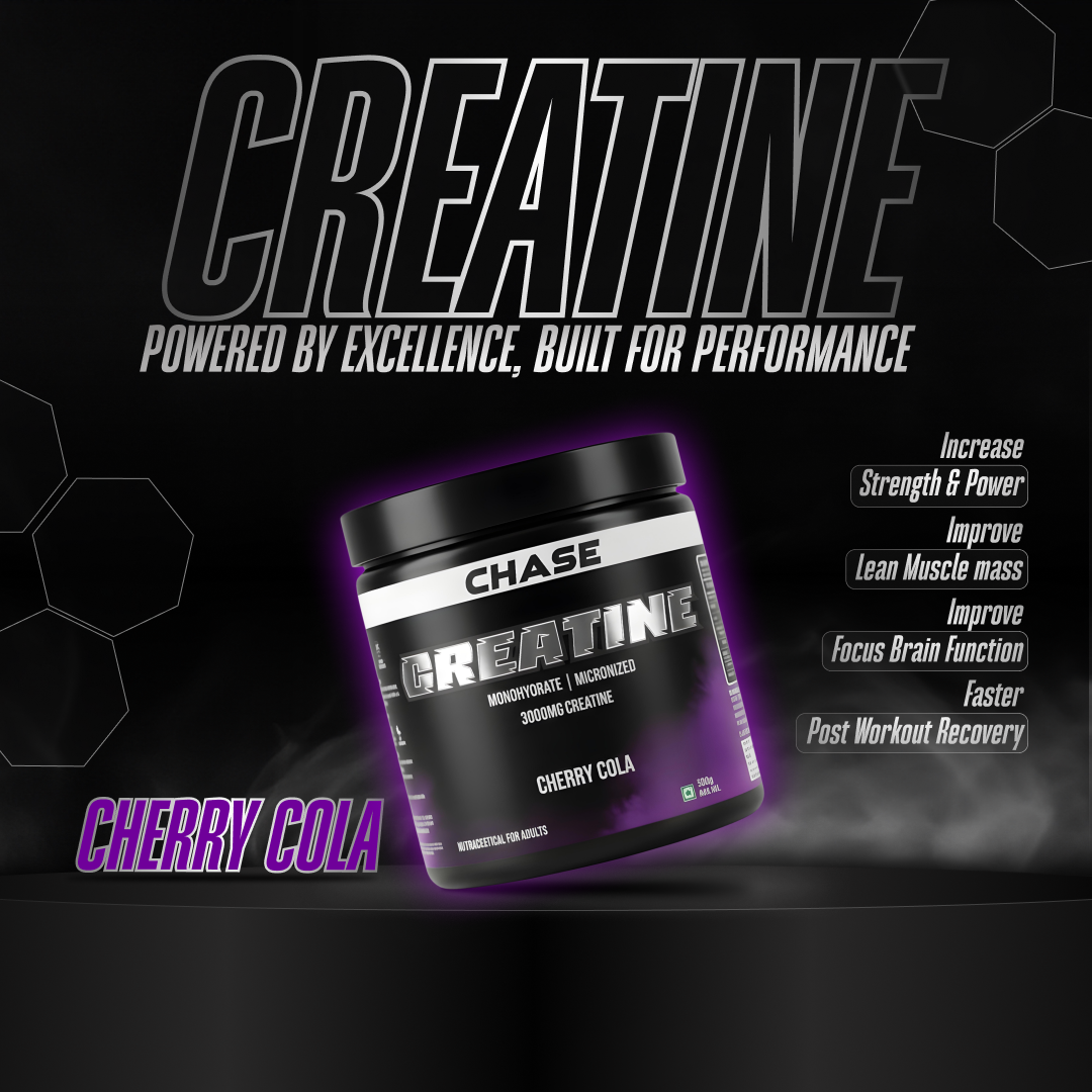Chase Protein  Cherry Cola  Creatine Monohydrate Powder