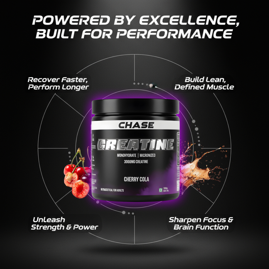 Chase Protein  Cherry Cola  Creatine Monohydrate Powder