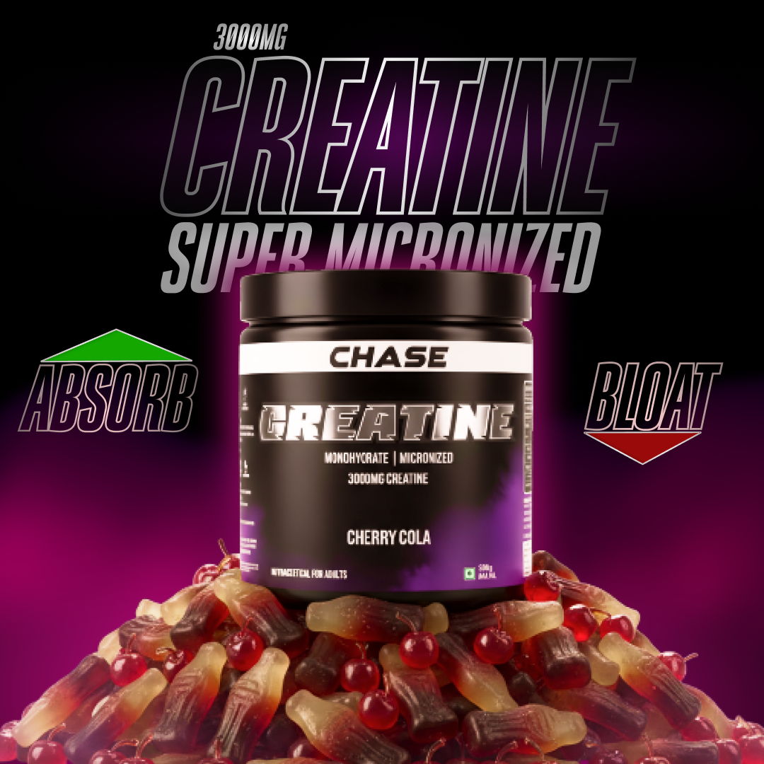 Chase Protein  Cherry Cola  Creatine Monohydrate Powder
