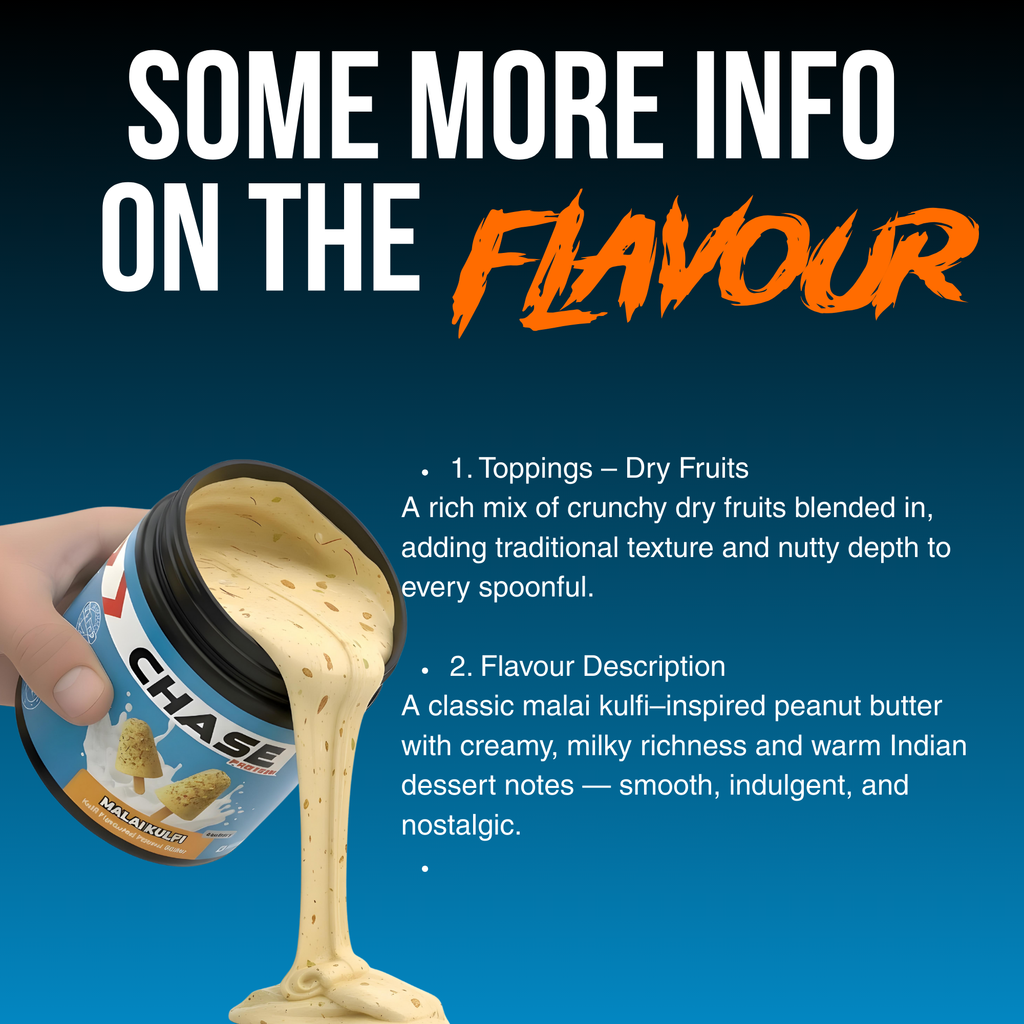 Protein Malai Kulfi Peanut Butter