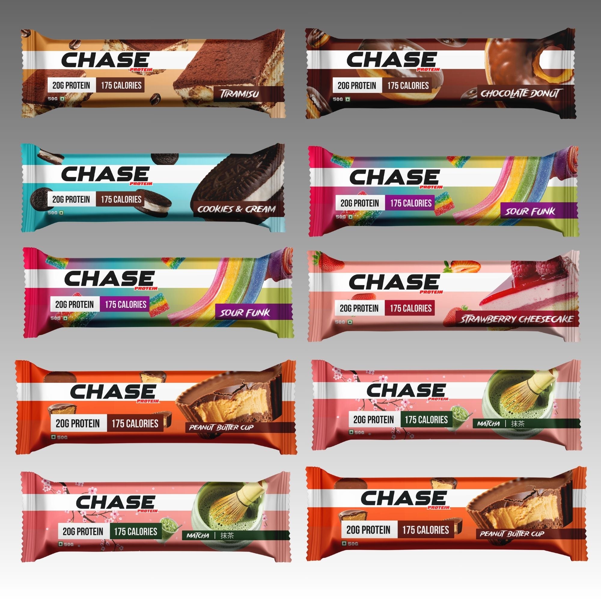 Assorted 20g Protein Bars