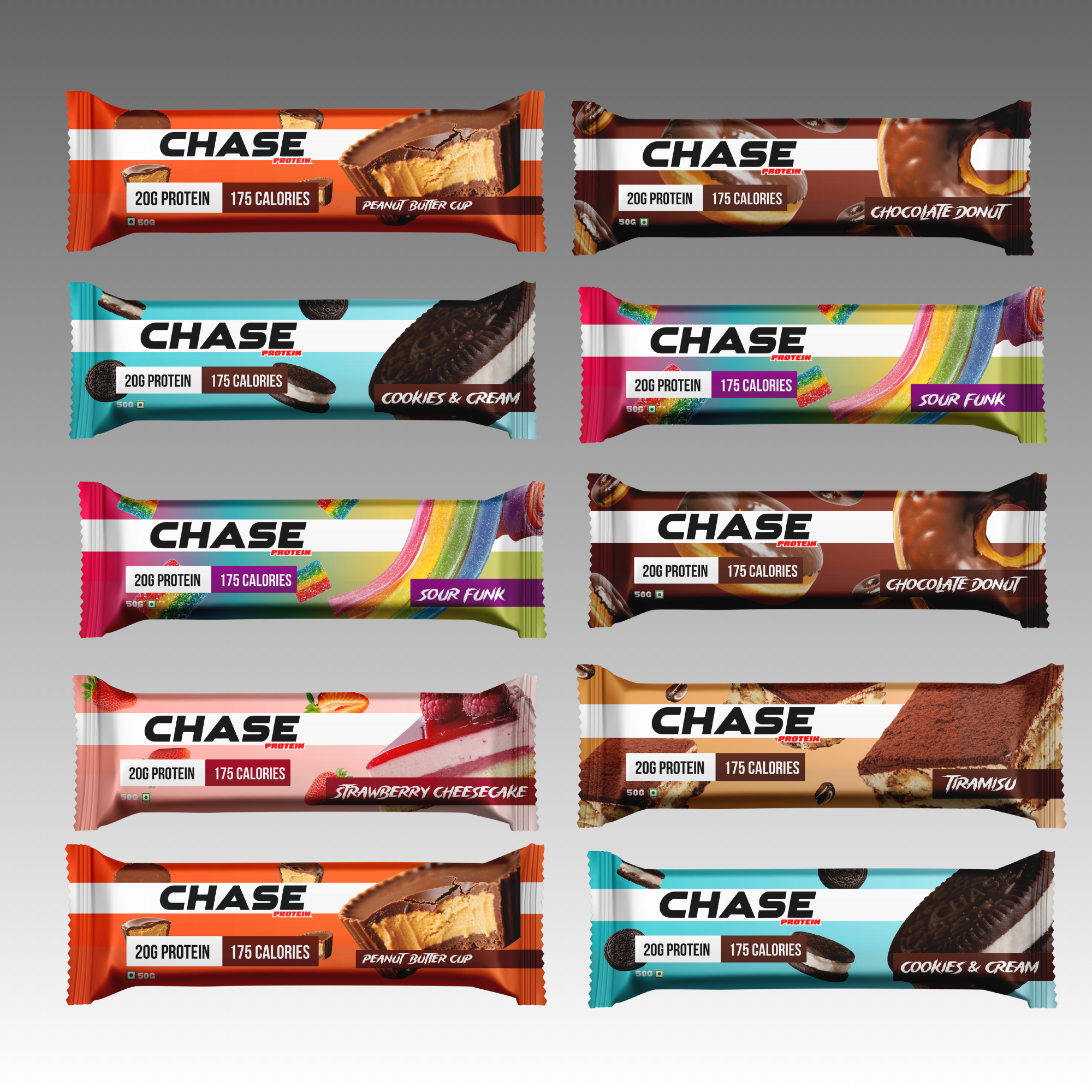 Assorted 20g Protein Bars