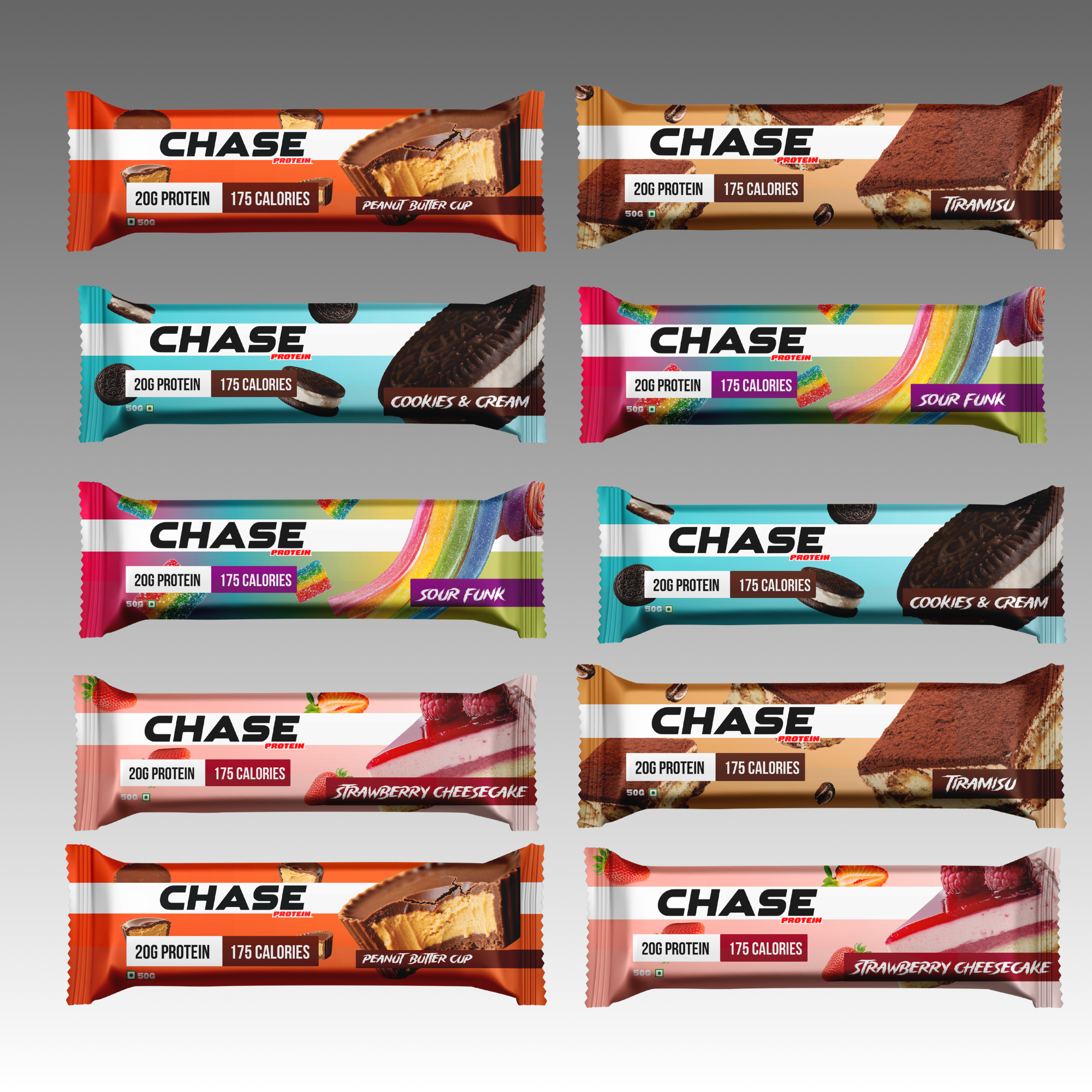Assorted 20g Protein Bars