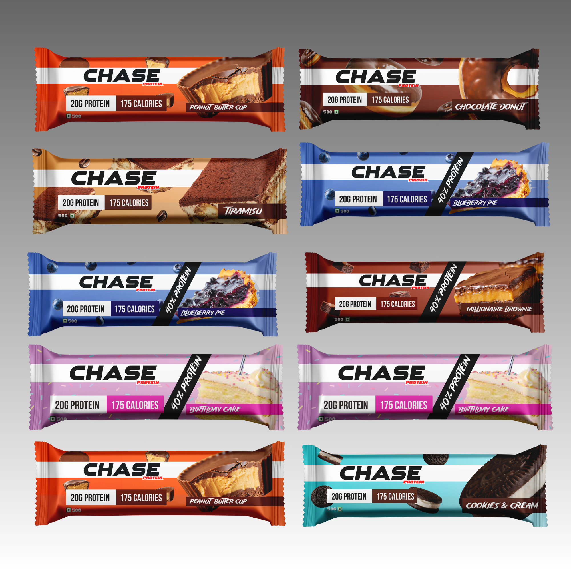 Assorted 20g Protein Bars