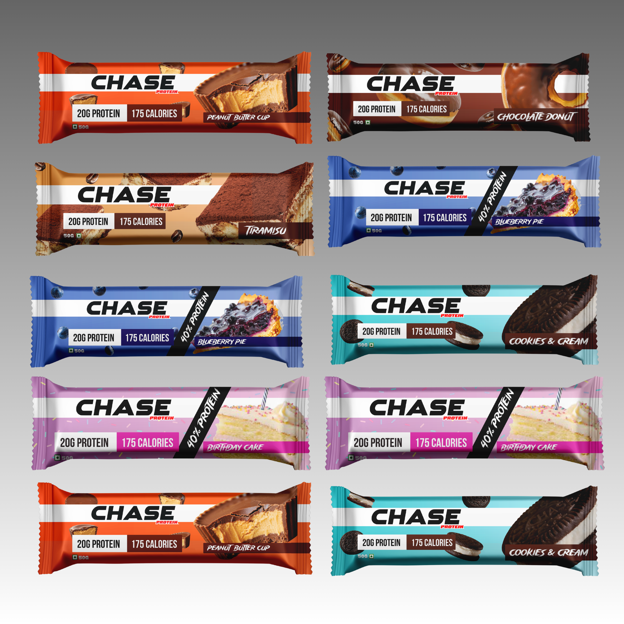 Assorted 20g Protein Bars