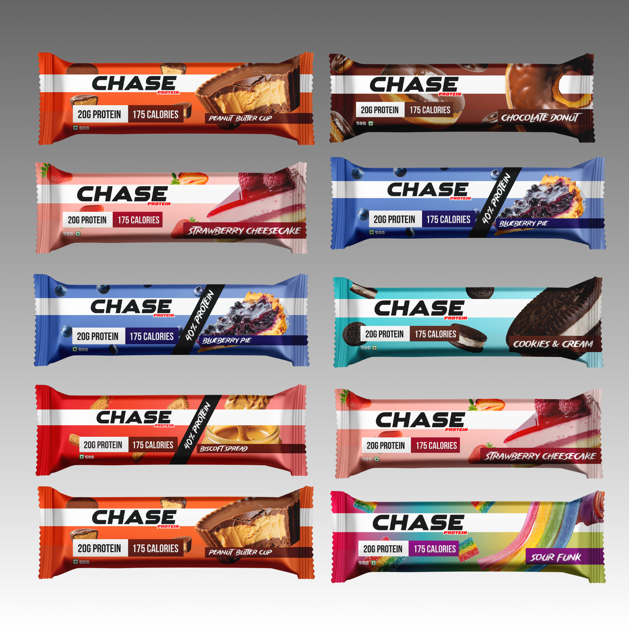 Assorted 20g Protein Bars
