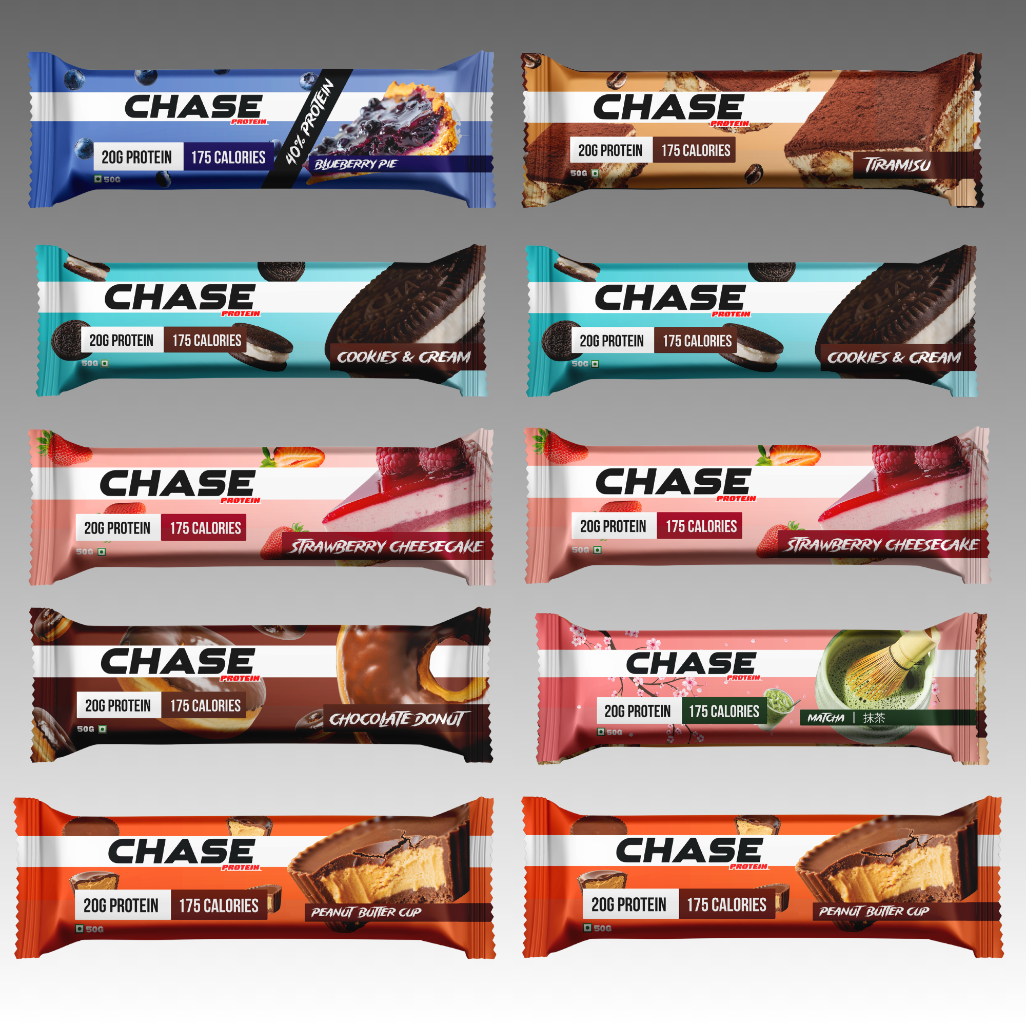 Assorted 20g Protein Bars