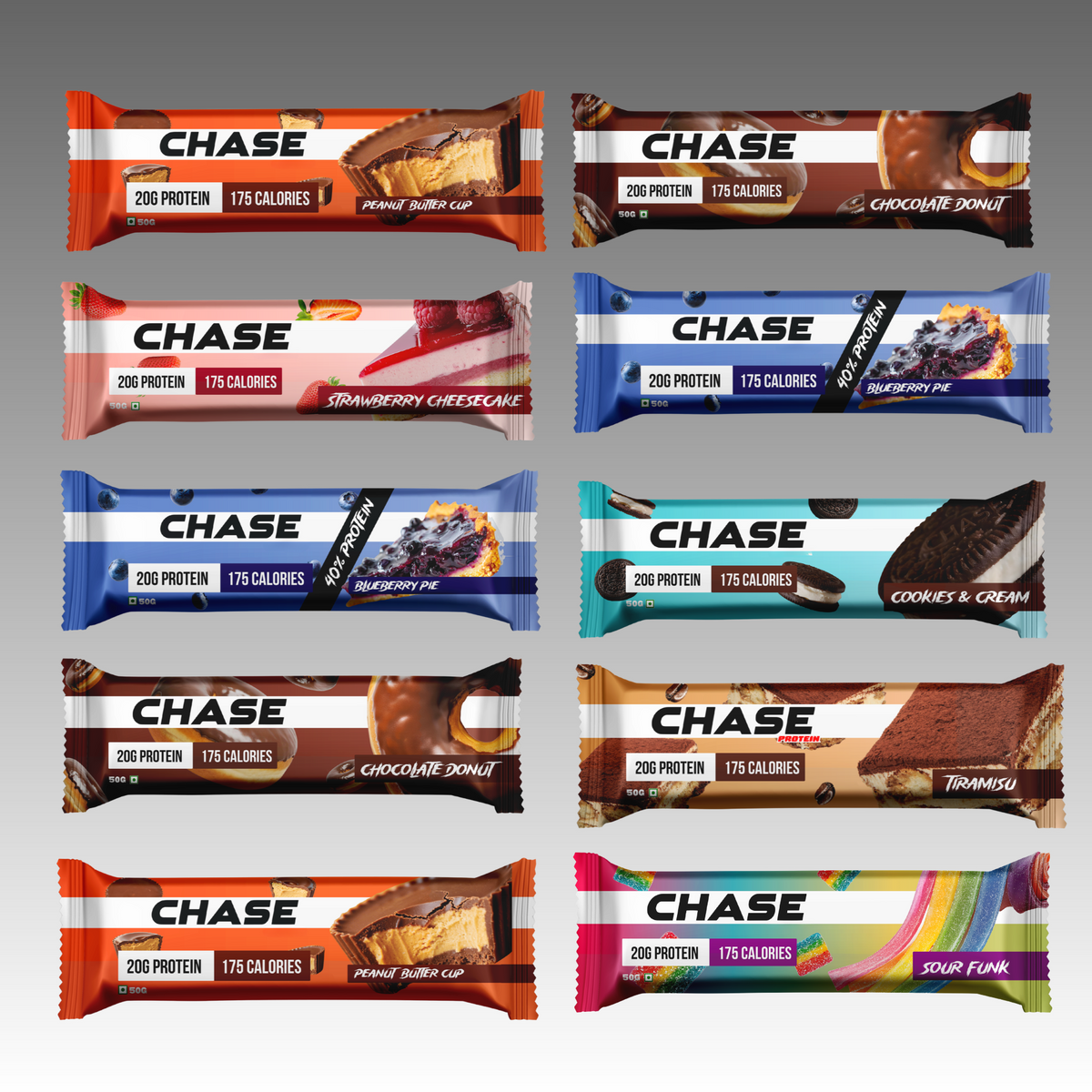 Assorted 20g Protein Bars