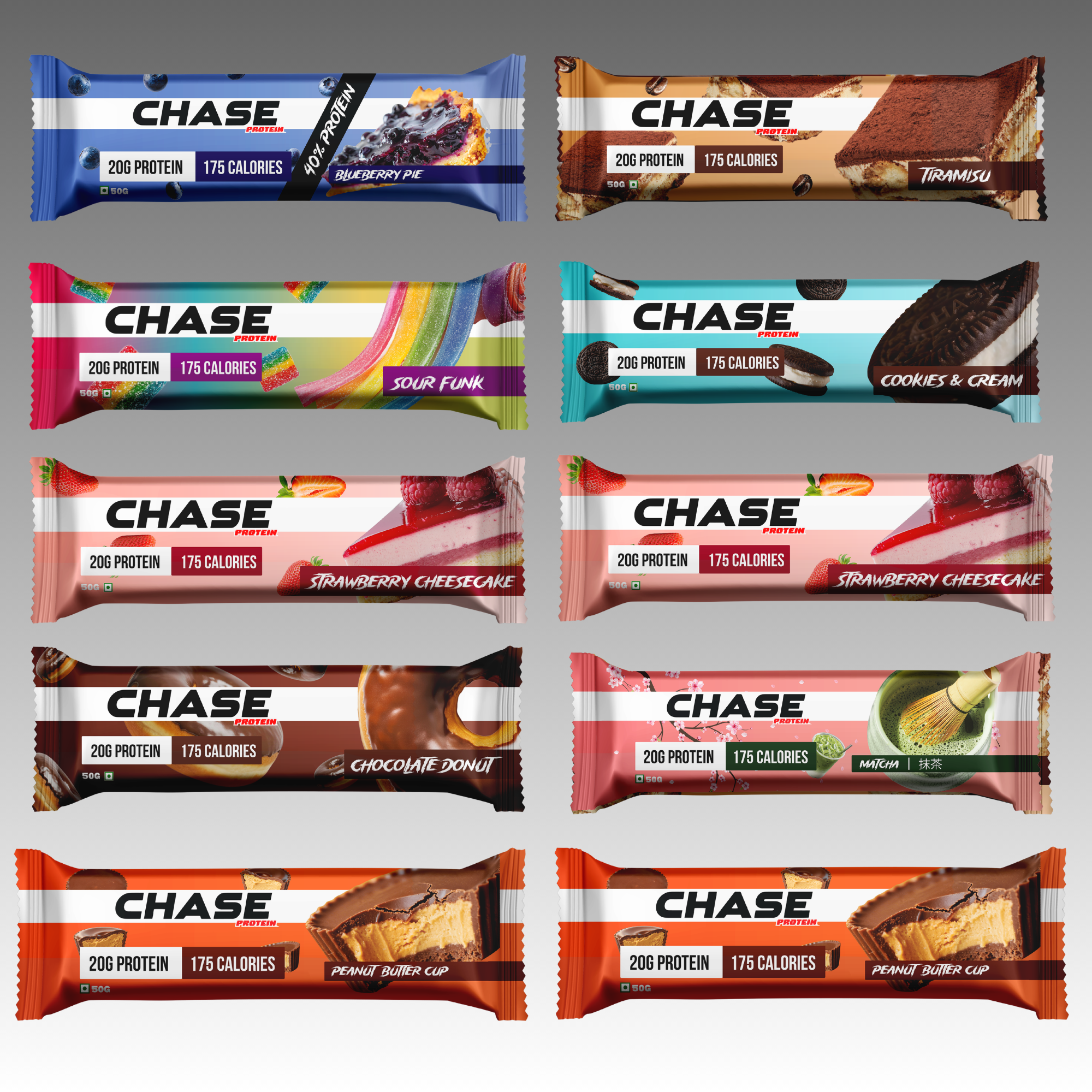 Assorted 20g Protein Bars