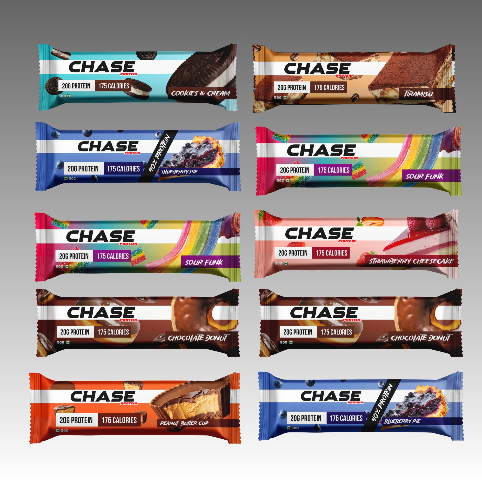 Assorted 20g Protein Bars