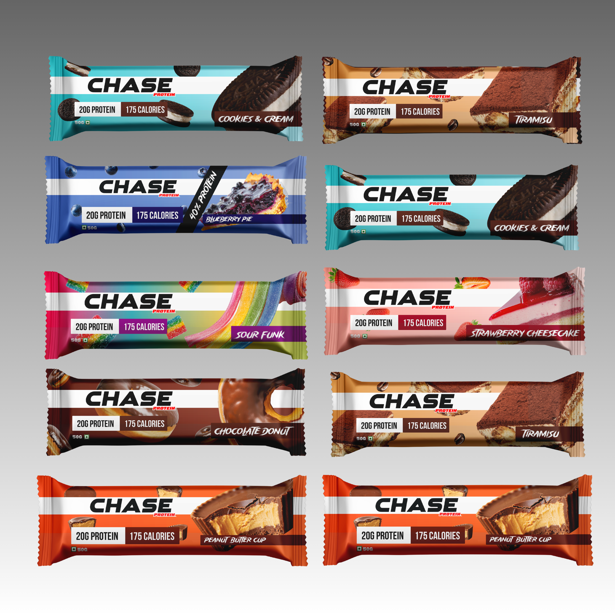 Assorted 20g Protein Bars