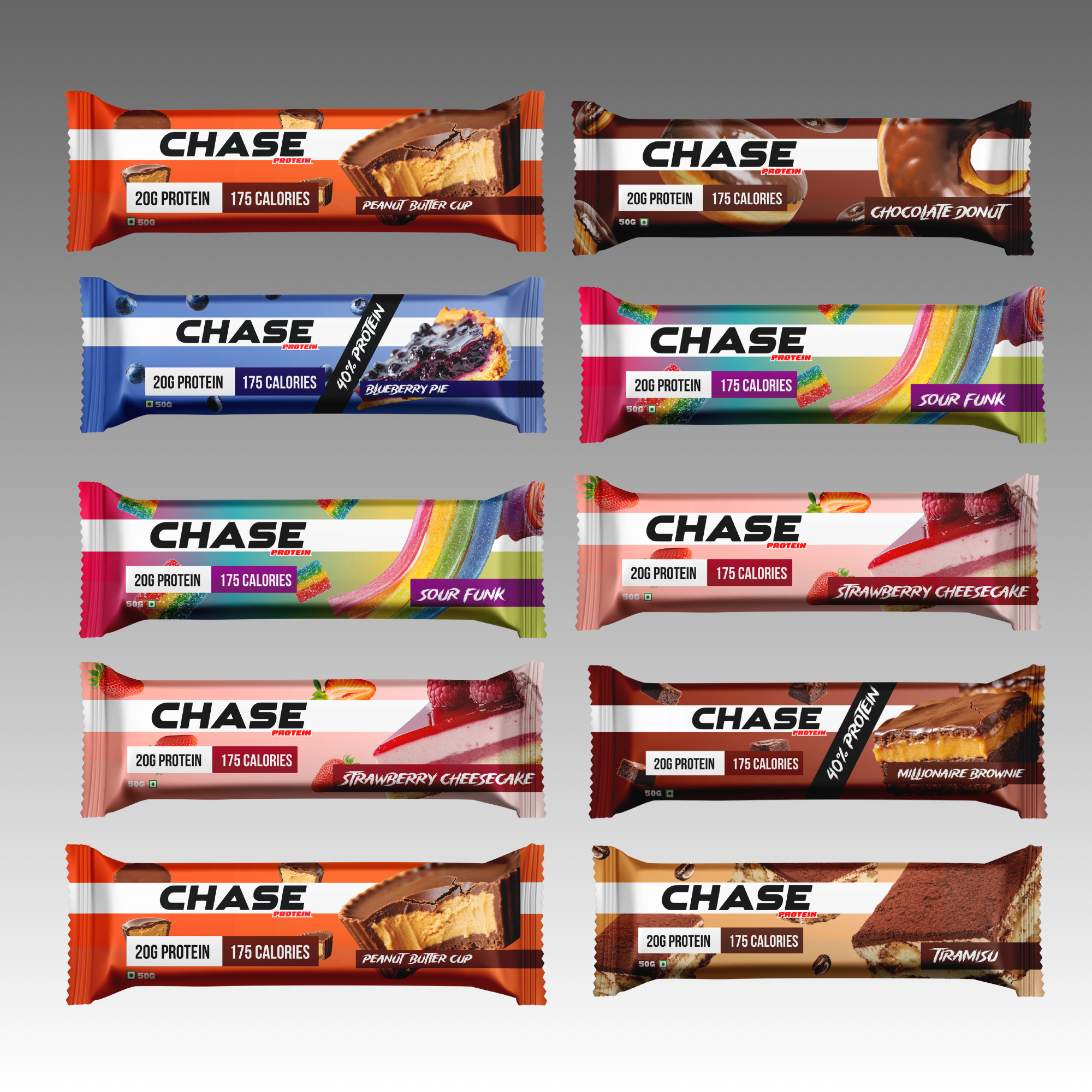 Assorted 20g Protein Bars