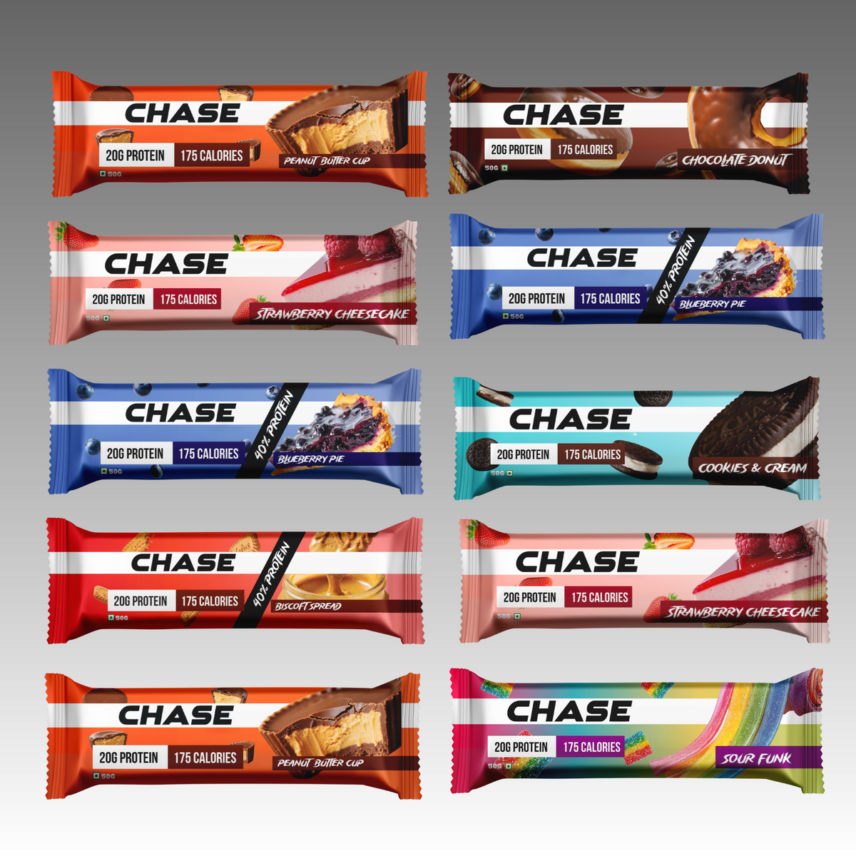 Assorted 20g Protein Bars