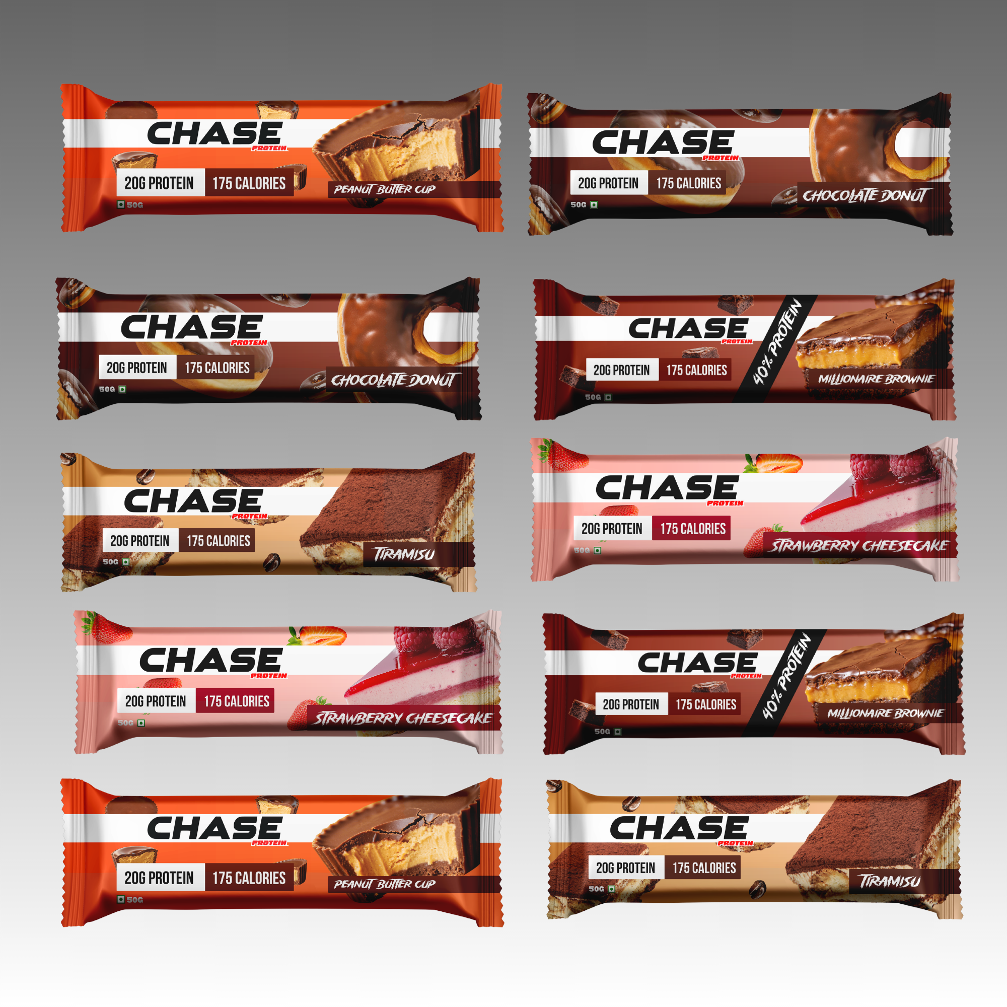 Assorted 20g Protein Bars
