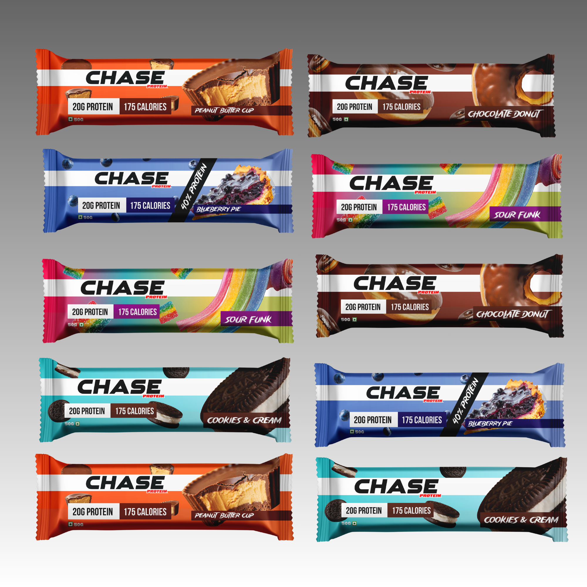 Assorted 20g Protein Bars