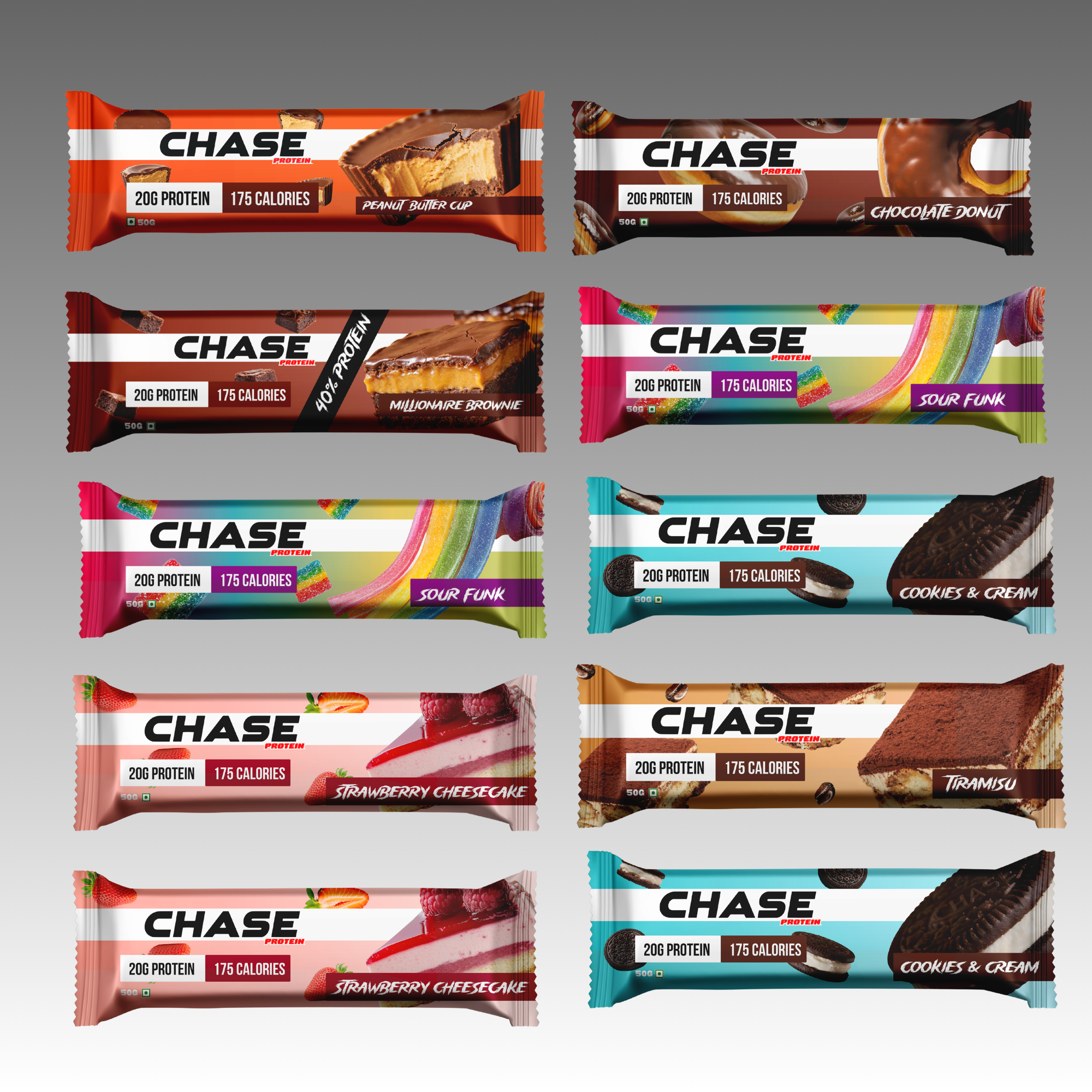 Assorted 20g Protein Bars