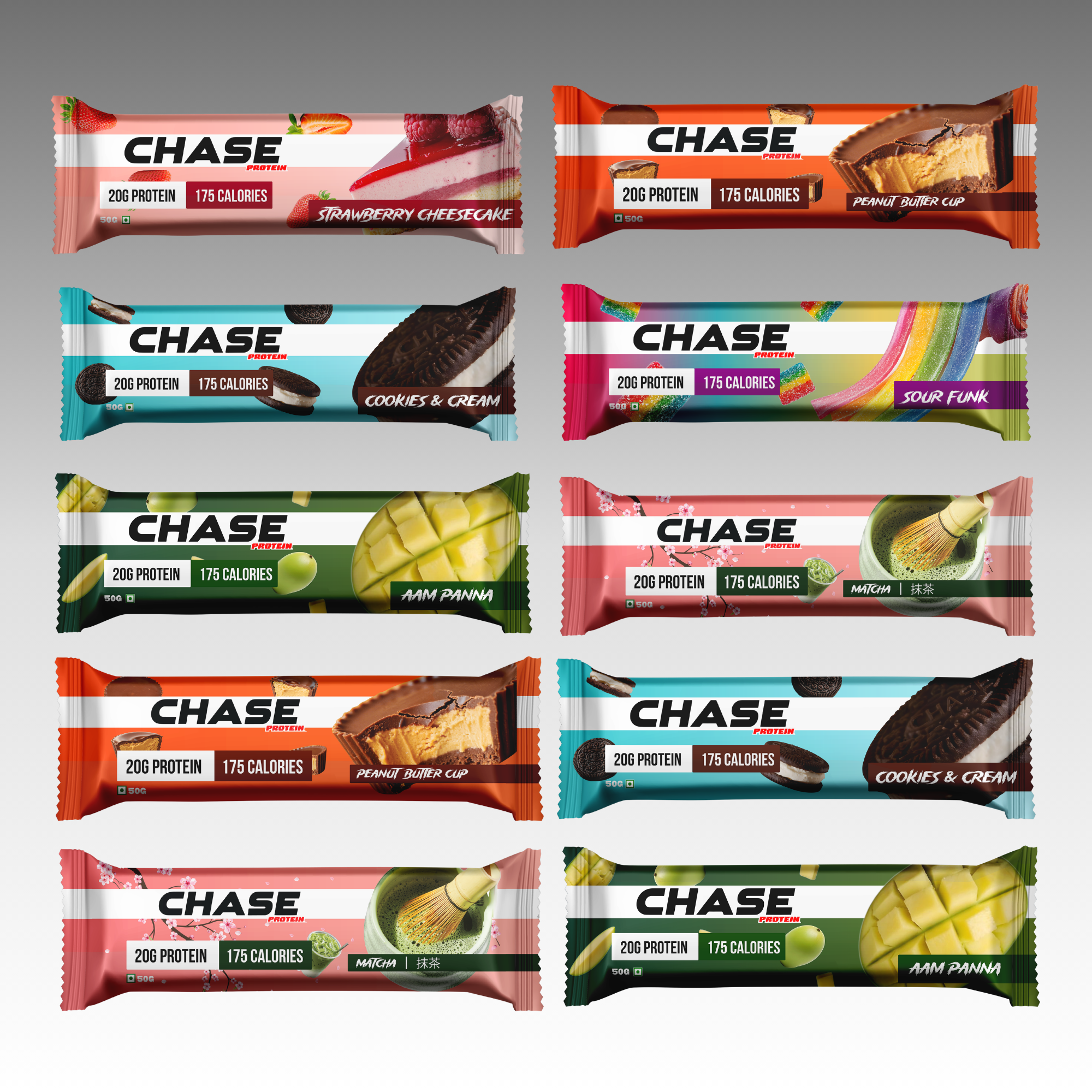 Assorted 20g Protein Bars