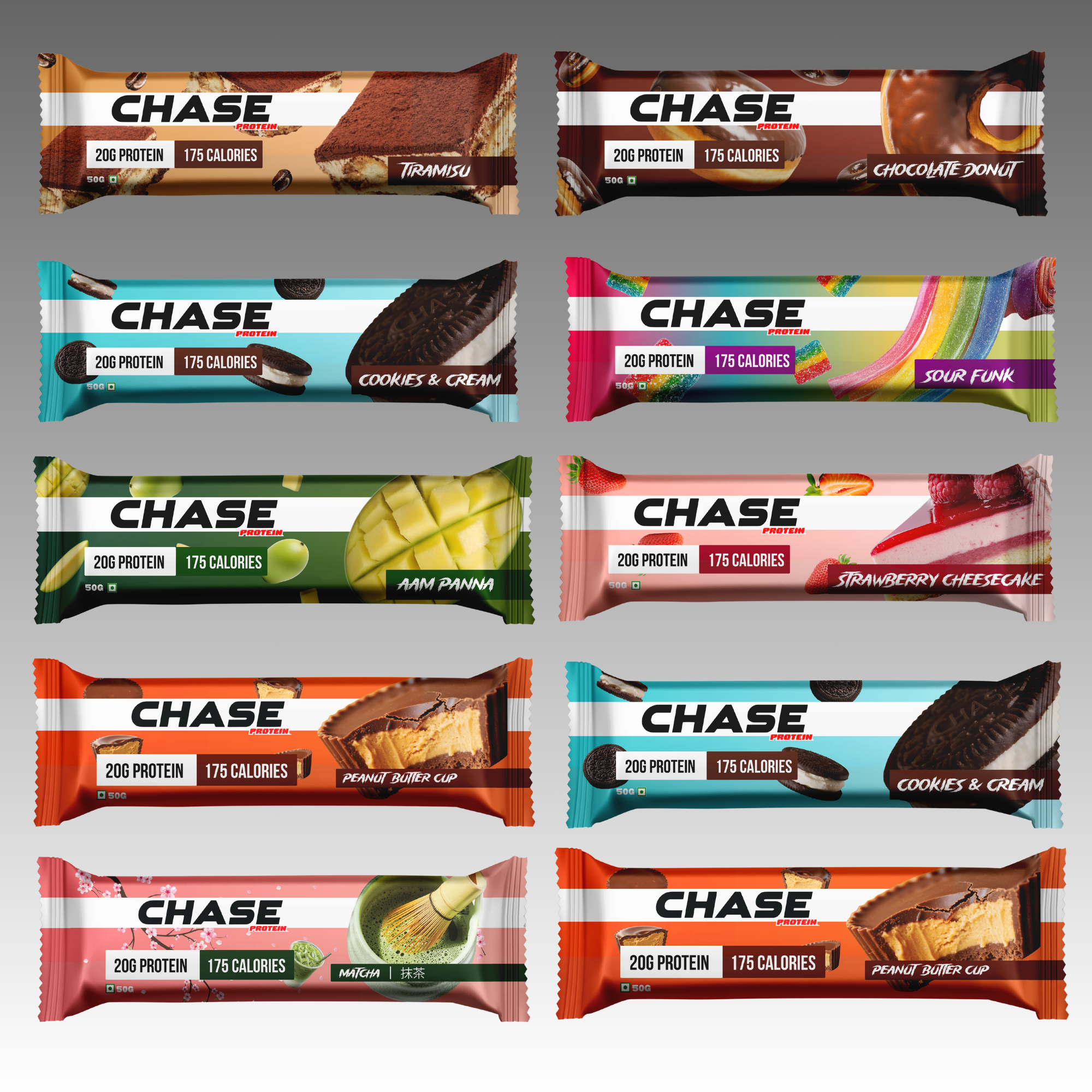 Assorted 20g Protein Bars