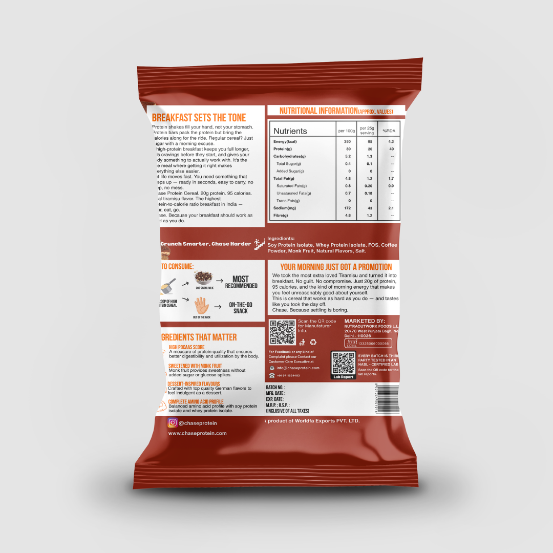 Tiramisu 20g Protein Cereal