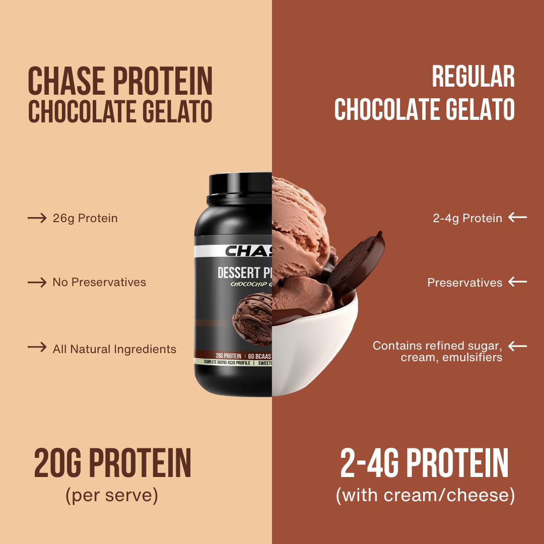 Chocochip Gelato Dessert  Protein