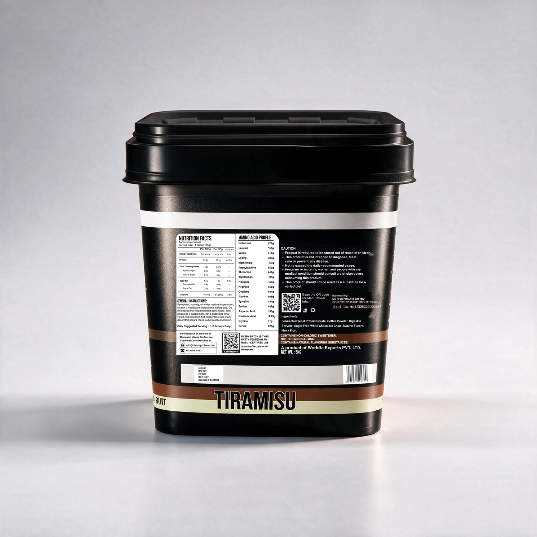 Tiramisu Dessert Protein- 5 Kg