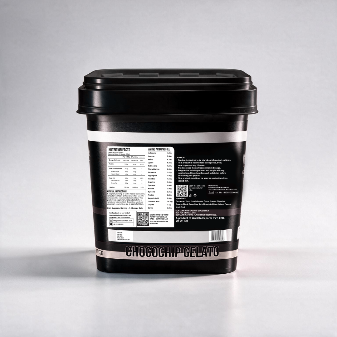 Chocochip Gelato Dessert Protein- 5 Kg