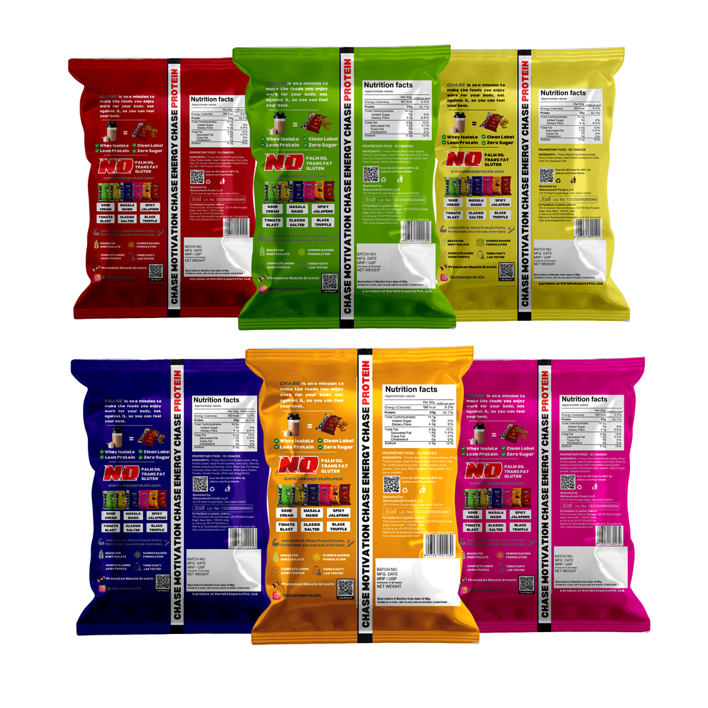 Pack Of 12 Protein Puffs