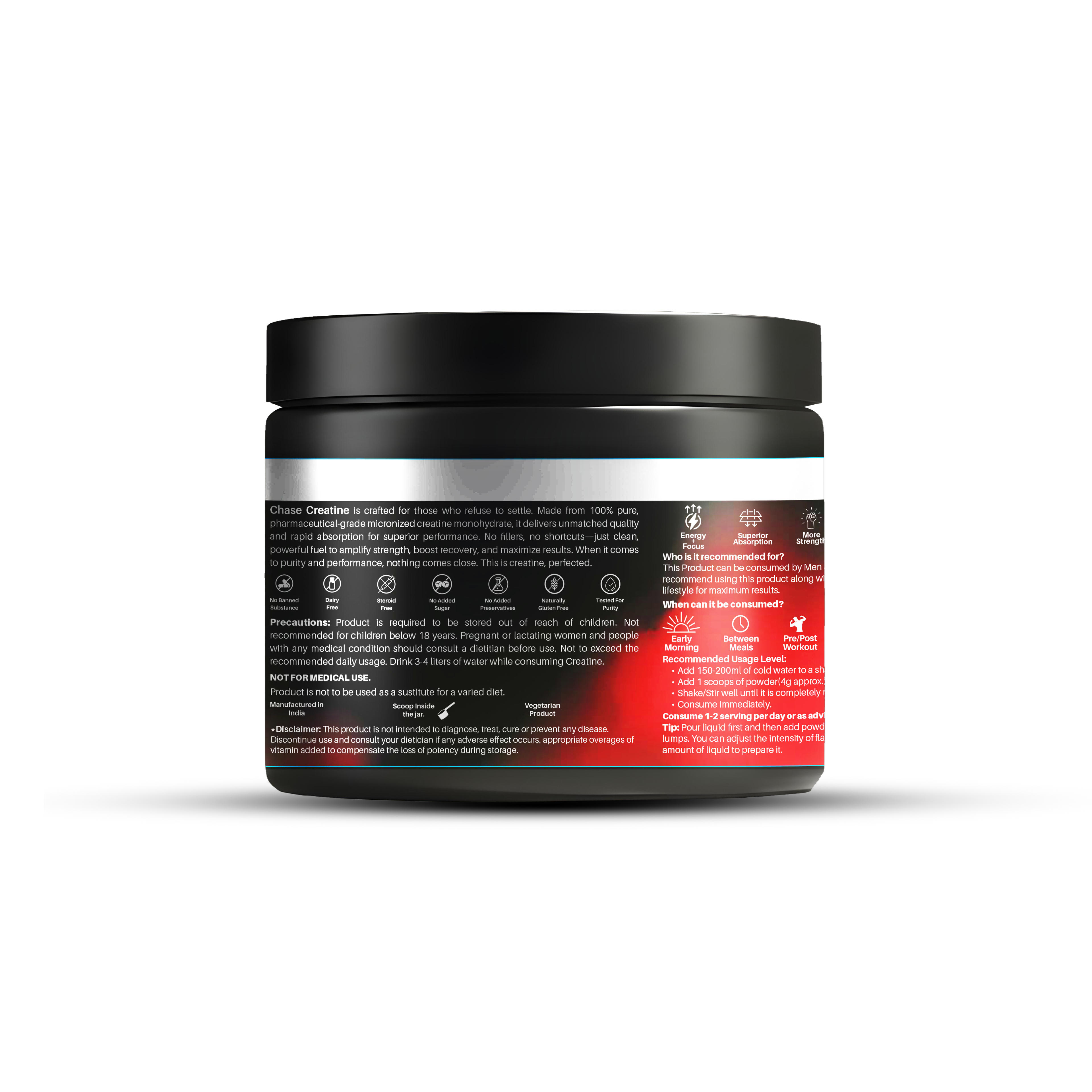 Chase Protein Watermelon Candy Creatine Monohydrate Powder