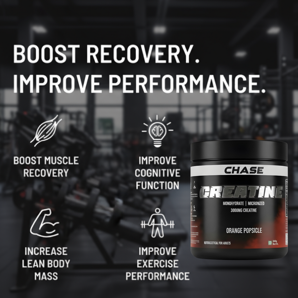 Chase Protein Orange Popsicle Creatine Monohydrate Powder