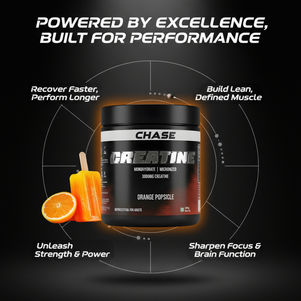 Chase Protein Orange Popsicle Creatine Monohydrate Powder
