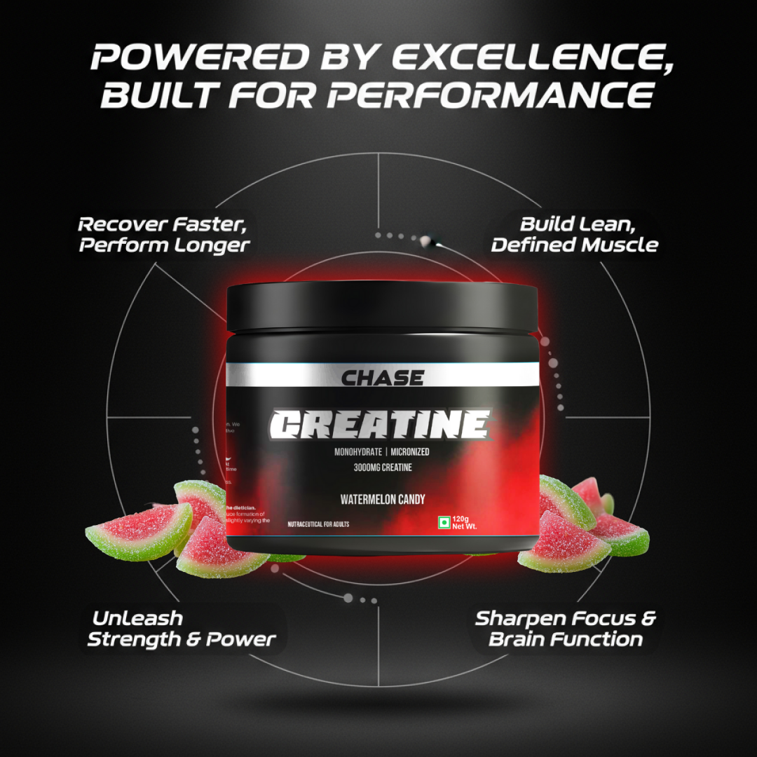 Chase Protein Watermelon Candy Creatine Monohydrate Powder