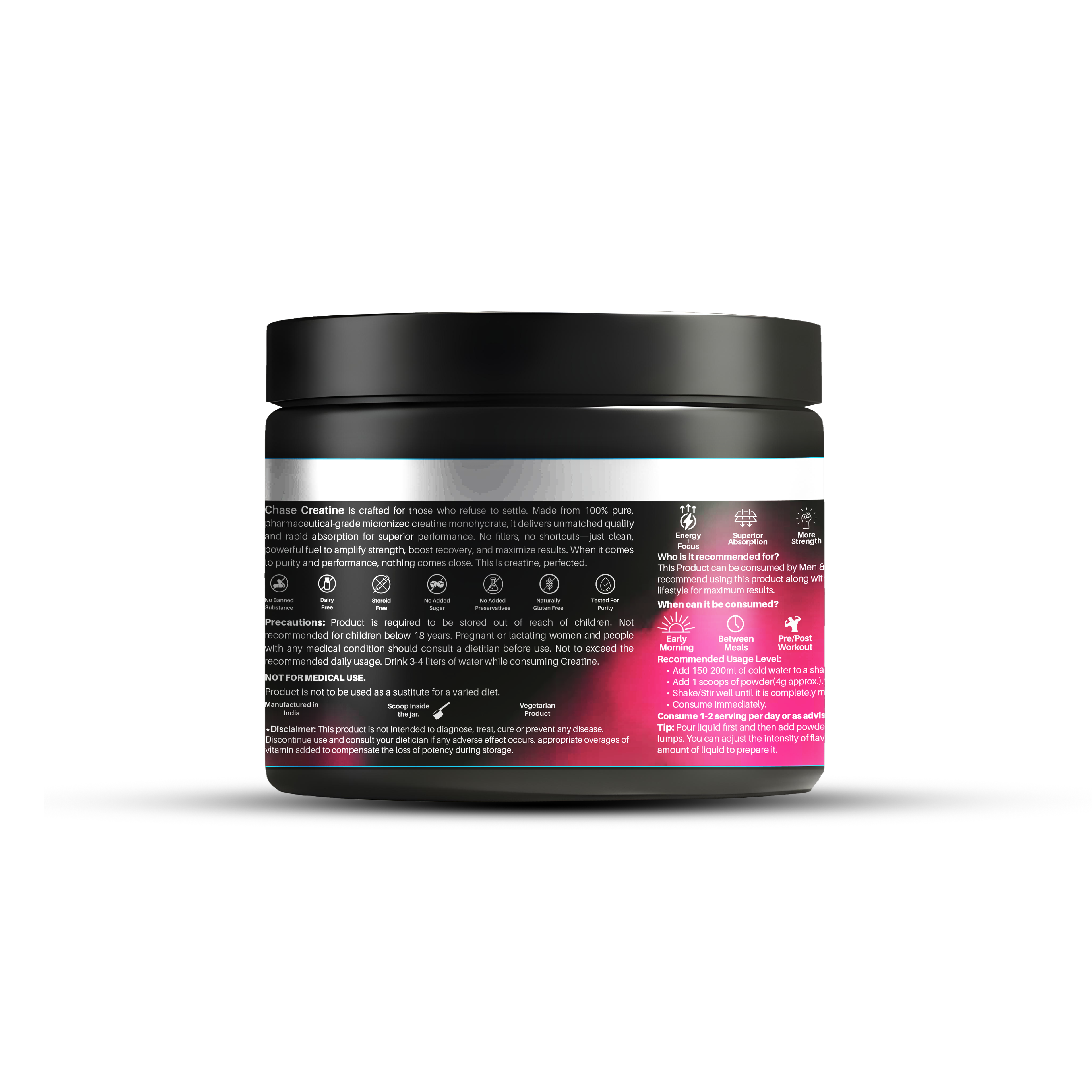 Chase Protein Lychee Freeze Creatine Monohydrate Powder