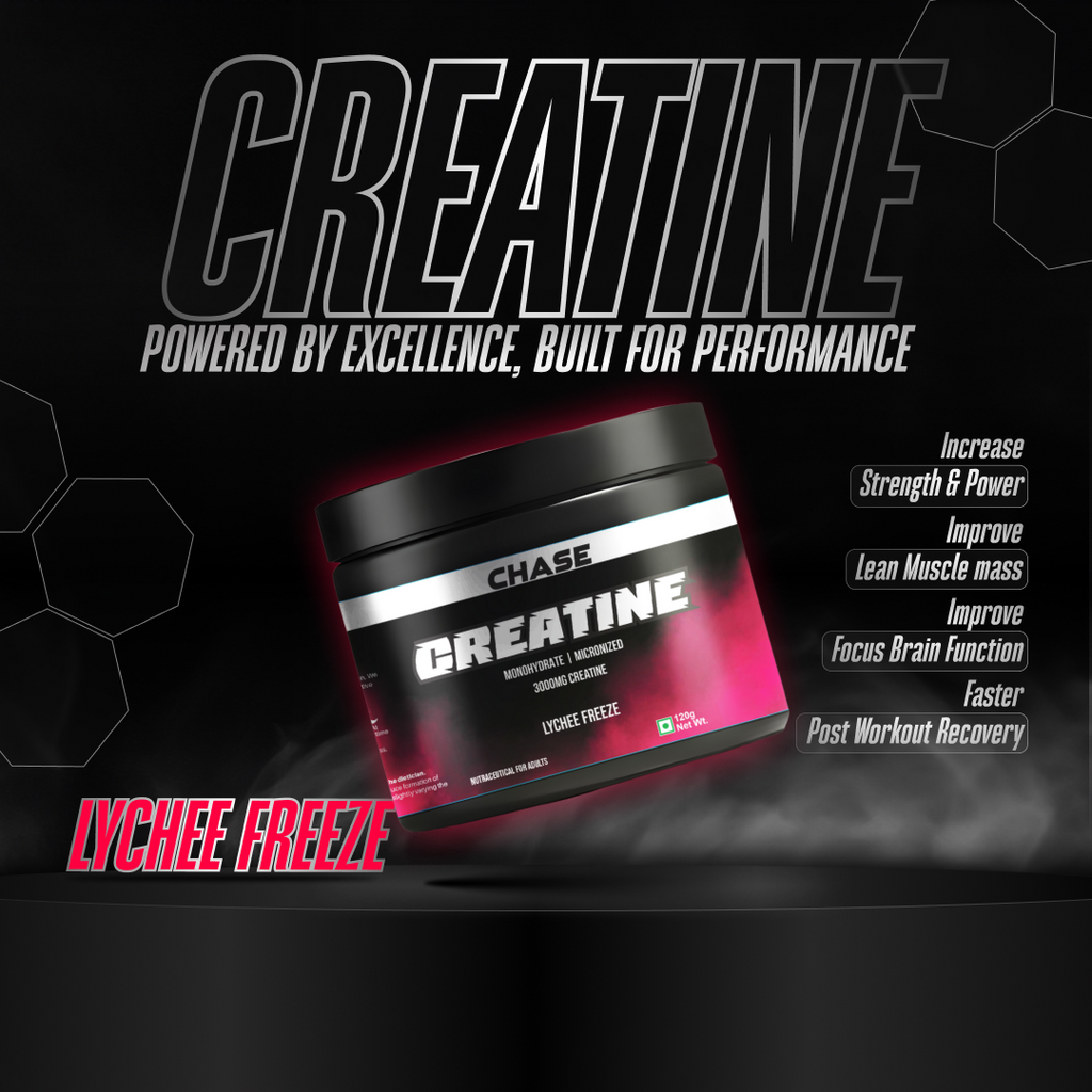 Chase Protein Lychee Freeze Creatine Monohydrate Powder