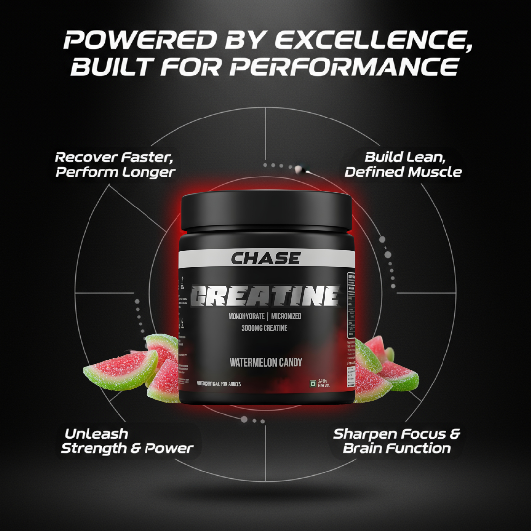 Chase Protein Watermelon Candy Creatine Monohydrate Powder