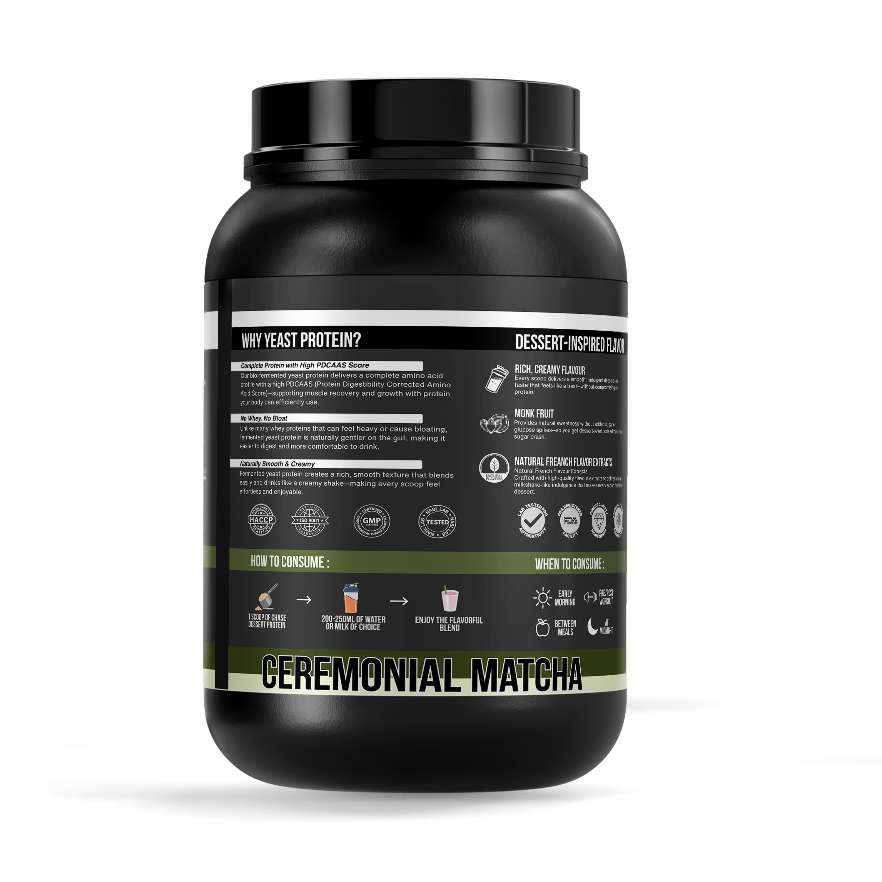 Ceremonial Matcha Dessert Protein - 1 Kg