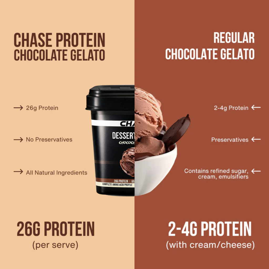 Chocochip Gelato Dessert Protein- 5 Kg