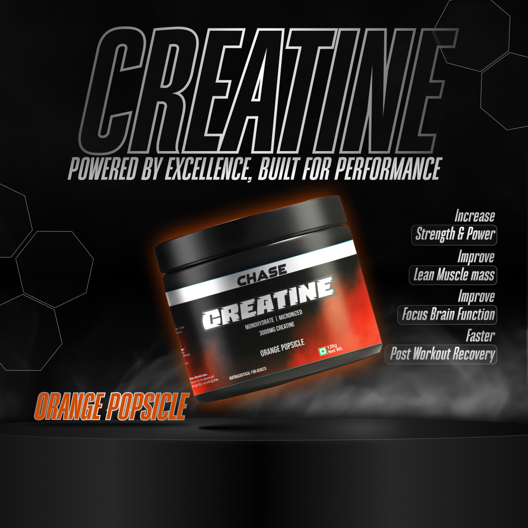 Chase Protein Orange Popsicle Creatine Monohydrate Powder