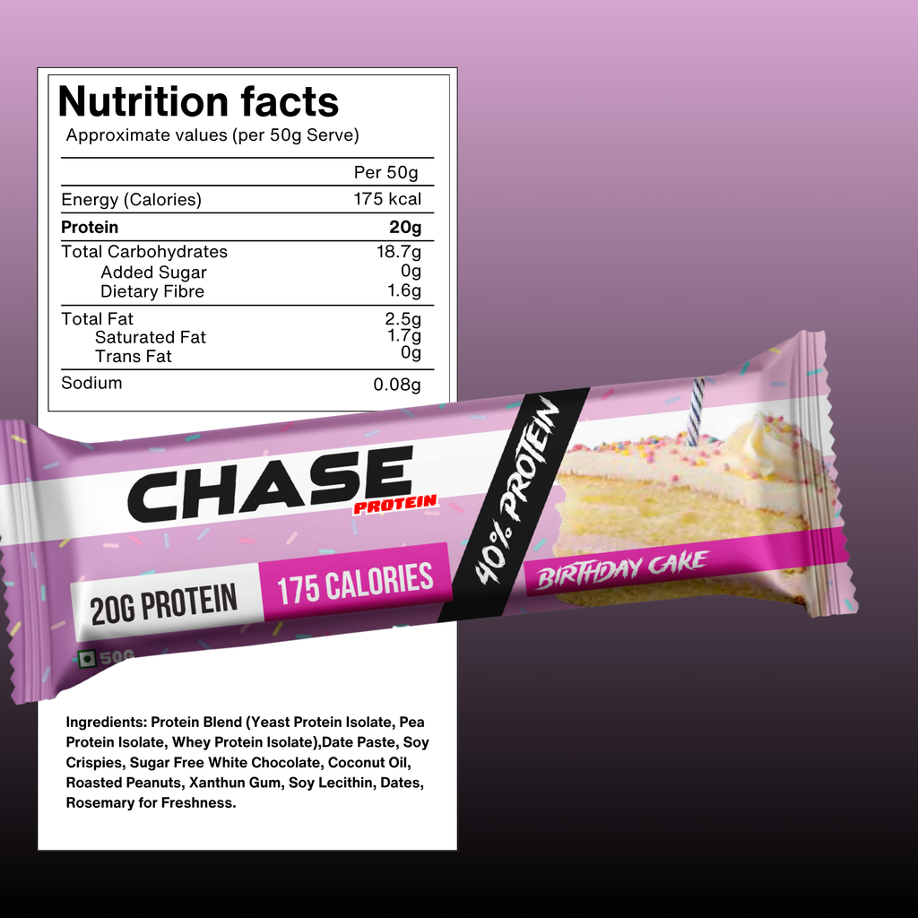 Birthday Cake 20g Protein Bars