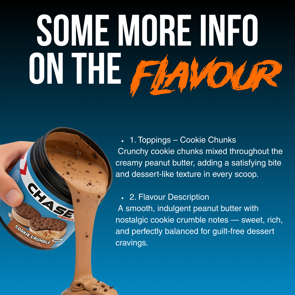 Protein Cookie Crumble Peanut Butter