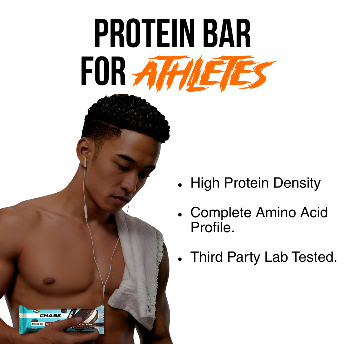 Cookies & Cream 20g Protein Bars