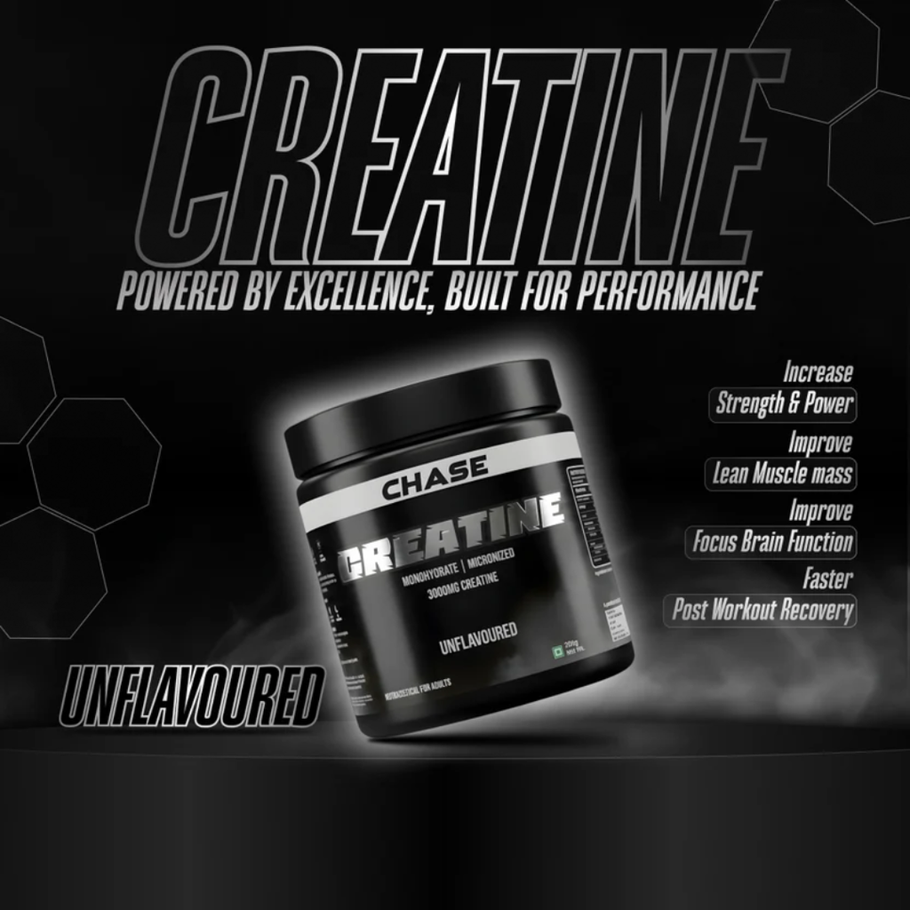 Unflavoured  Creatine Monohydrate Powder