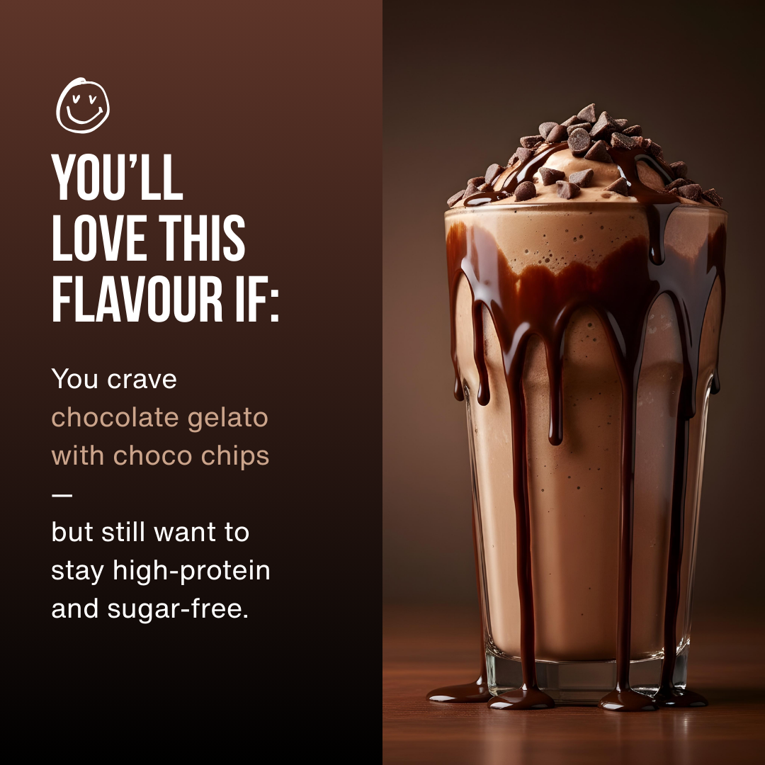 Chocochip Gelato Dessert  Protein